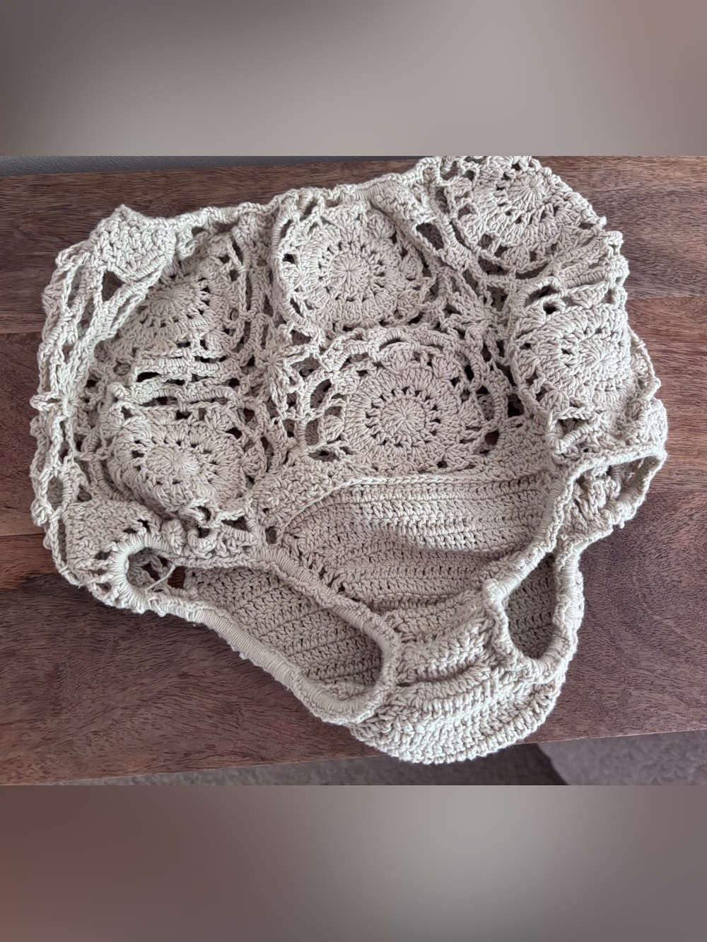 Andi Bagus Crocheted Bikini Bottoms Featival Shorts ✨